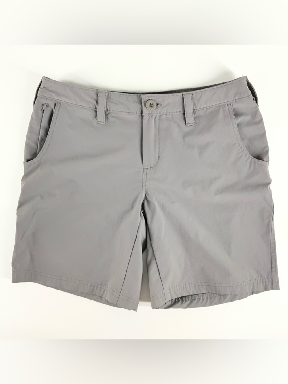 Ascend Women's Gray 8" Stretch Trail Shorts Size 6